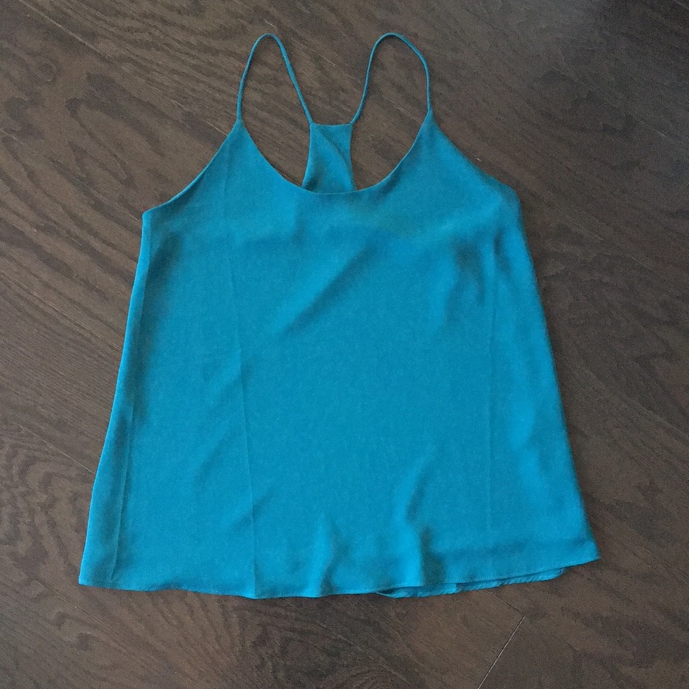 Deep Teal Blue Tank